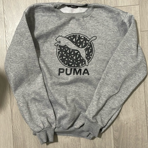 PUMA oversized baggy sweatshirt sweater crewneck - Picture 1 of 1